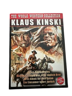 Klaus Kinski: The Whole Western-Collection : 4 Filme auf 3 DVDs Box Set Sartana - Bild 1 von 2