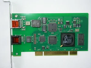 AVM ADSL/ISDN Controller V4F DSL ISDN PCI-Karte 1X RJ45-ISDN 1X RJ45-ADSL - Bild 1 von 1