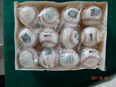 Case of 12 NOS Baseballs MIAMI Florida MARLINS 1993 Inaugural Memento Souvenir - Image 1 of 4