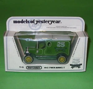 Matchbox Yesteryears / Y12 1912 Ford Model T Van 'MOY 25' in Type I Box - Picture 1 of 12