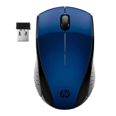 HP 220 kabellose Maus lumiere blue wireless 3 Tasten Funkmaus - Bild 1 von 2
