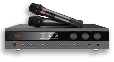 IDOlpro IP-200 4000W Professional Digital Amplifier W/ Wireless Mic, EQ Karaoke - Image 1 of 2