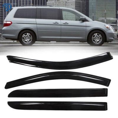 Fit For 2005-2007 Honda Odyssey Window Visor Sun Rain Guard Deflector Smoke 4Pcs Foto 1 de 4