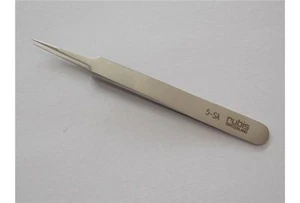 Pinzetta RUBIS orologeria punte extra sottili spirali N° 5 Tweezers Swiss Made - Imagen 1 de 2