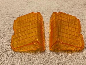 1972 Chevelle Amber Parking Lamp Light Lenses Pair (Right & Left) - Picture 1 of 5