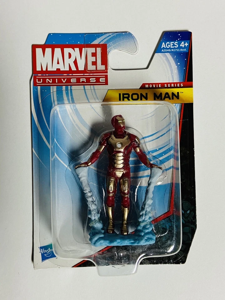 FIGURA DE ACCIÓN IRON MAN (2") HTF (FAMILY DOLLAR) SERIE DE PELÍCULAS UNIVERSO MARVEL Foto 1 de 2