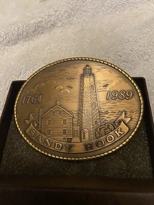 Sandy Hook Leuchtturm Vintage Juweliere Bronze Gürtelschnalle 6 VIEL VERSCHIEDENE WOW - Bild 1 von 21