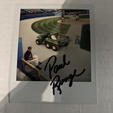 Paul Runge 1988 Photo Richmond Braves autographed auto signed Photo