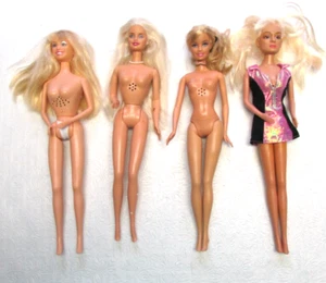 Vintage Mattel Lot of 4 Barbie Talking Singing Dolls & SPICE - Picture 1 of 10