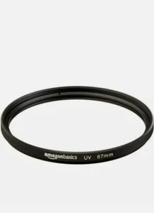 Amazon Basics UV Protection Camera Lens Filter - 67mm. Ultraviolet Filter 1-Pack - Picture 1 of 4