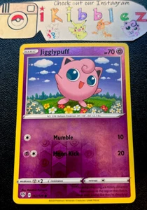 Jigglypuff 067/189 NM Reverse Holo Foil Adorable Artwork Psychic Pokémon Card! - Picture 1 of 2