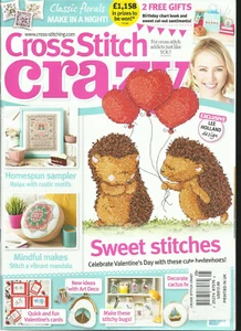 KREUZSTICH CRAZY MAGAZIN, GEBURTSTAGSTABELLE BUCH KOSTENLOSE GESCHENKE ENTHALTEN. - Bild 1 von 1