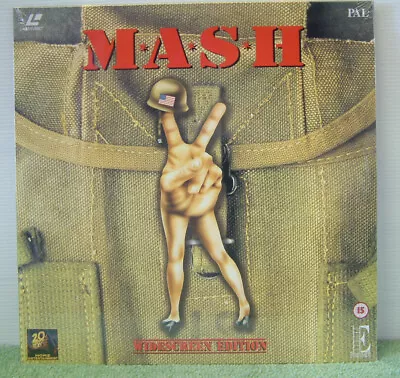 M*A*S*H (MASH) (1970) PAL Laser Disc, Comedy, Donald Sutherland, Gould[EE1123] - Image 1 of 2