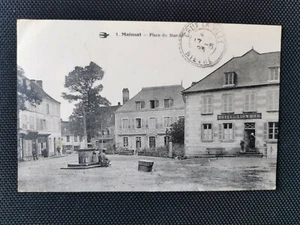 CPA 23 MAINSAT - Place du Marché - Imagen 1 de 2