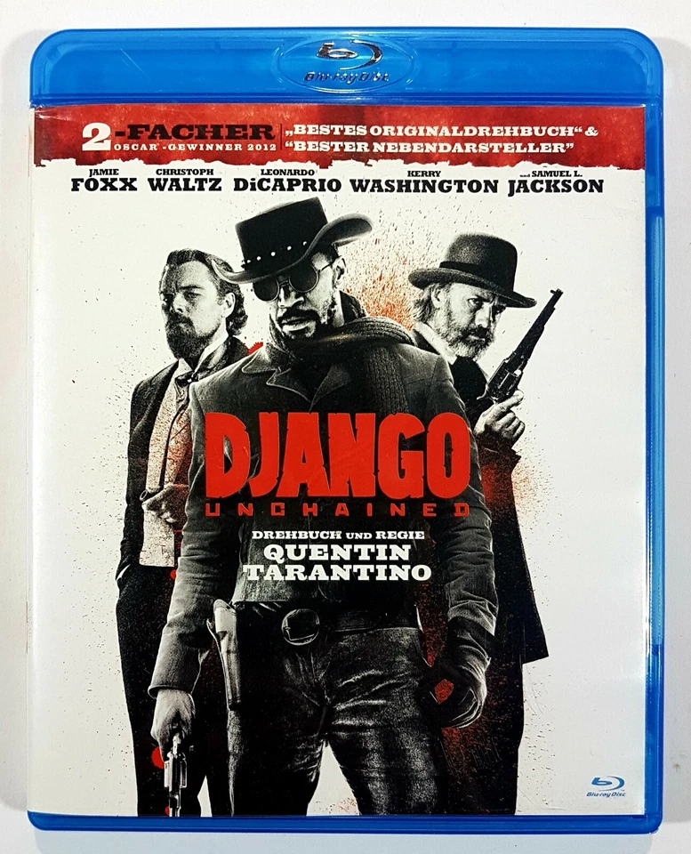 Blu-ray DJANGO UNCHAINED dt. OVP Tarantino/Foxx/Waltz/DiCaprio/Jackson/Nero - Bild 1 von 1