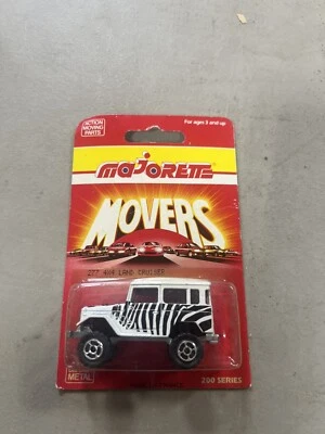 Majorette # 277 Zebra Striped 4x4 Toyota Land Cruiser 1:53 B19 - Image 1 of 2