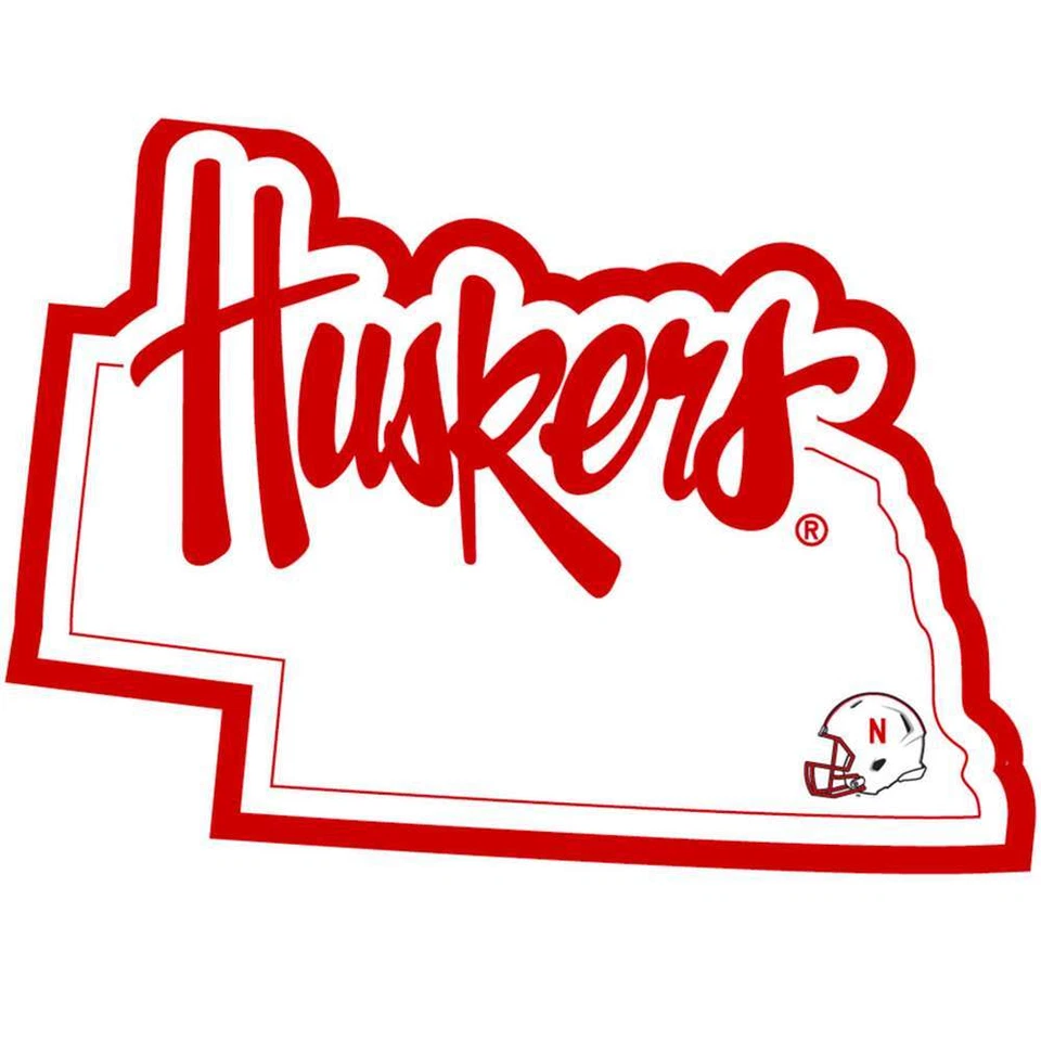 Nebraska Cornhuskers Home State Decal - Image 1 of 1