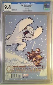 OBI-WAN AND ANAKIN 1 CGC 9.4 SKOTTIE YOUNG BABY VARIANT (SLAB GRADE) - Picture 1 of 1