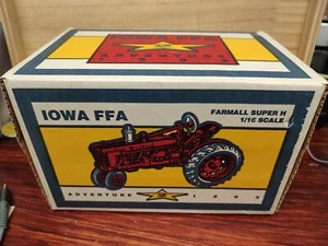 1992 Iowa FFA 1/16 Farmall Super H Narrow Front Tractor 2nd Edition NIB - Picture 1 of 6
