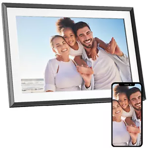 AgfaPhoto Cadre Photo Numérique Realiview avec Wifi, Mémoire 32Go - Ecran tactil - Foto 1 di 8