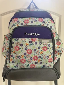 POPULAR & HTF PLANETBOX Backpack Lunchbox Flat Bottomed CARRIER Purple - Clean - Picture 1 of 2