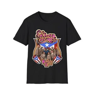 Unisex Soft Cotton T-Shirt. El Gran Combo De Puerto Rico - Picture 1 of 13