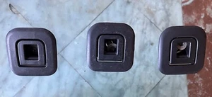 🚘2008 BMW E60 M5 535xi 528i 528xi Sedan Rear Child Seat Support Latch Set Black - Picture 1 of 2