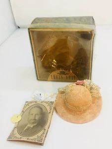 Victorian Christmas Louis Nichole Louis XVII 1999 Hat Ornament with Original Box - Picture 1 of 12