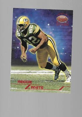 Packers  HOF  Reggie White, Topps, Red, NFL Stars, Numbered 8555/8799 - Image 1 of 2