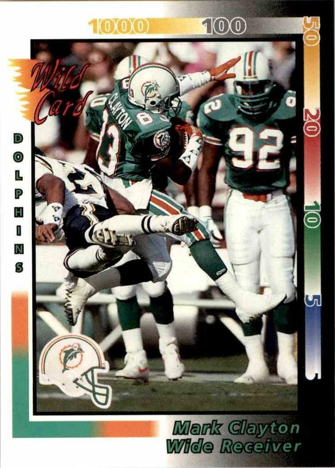 1992 Wild Card - Football Singles - #1 - 250 - Pick Your Players - Image 1 of 1