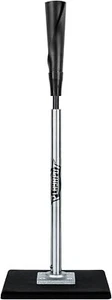 Portable batting tee for baseball/softball, height adjustable from 25-37 inches. - Picture 1 of 7