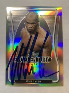 2021 Leaf Pop Century MIKE TYSON SILVER RAINBOW AUTOGRAPH AUTO 14/50 - Picture 1 of 7