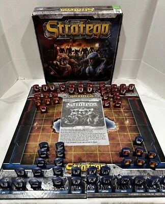 Stratego Battlefield Strategy Board Game Spin Master Pre-owned 100% COMPLETE👀🔥 - Image 1 of 4