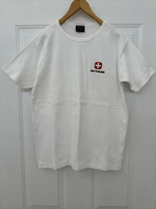 Ronweil Swiss Styled Kids Embroidered Souvenir T-Shirt  Switzerland Size L - NWT - Picture 1 of 5