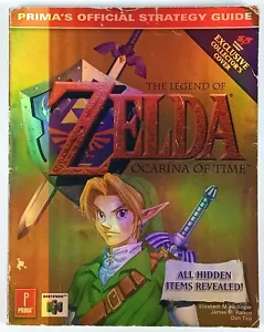 The Legend of Zelda: Ocarina of Time Strategy Guide By Prima EB Collectors Cover - Picture 1 of 4