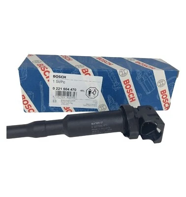 Set(1) Bosch 0221504470 Ignition Coil For BMW 325 328 330 335 525 528 530 535i - Image 1 of 4