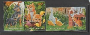 AUSTRALIEN 1996 KATZE HAUSTIER BRIEFMARKEN KATZEN HUNDE ENTEN POSTFRISCH - KCAT238 - Bild 1 von 1