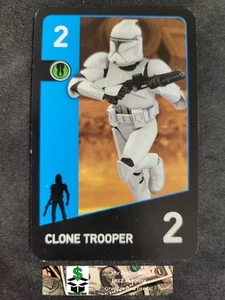 2014 Hasbro Star Wars Duels Clonetrooper Card - Picture 1 of 2