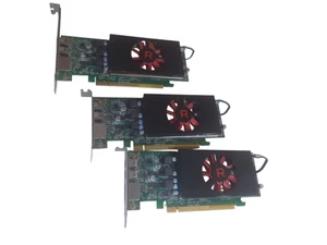 LOT OF 3:  AMD RADEON RX550 4GB GDDR5 DISPLAYPORTS OPGA14 109-D09187-00-02 USED - Picture 1 of 3