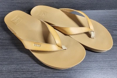 Женские пляжные шлепанцы Reef размер 6 коричневые с подушкой - Изображение 1 из 4