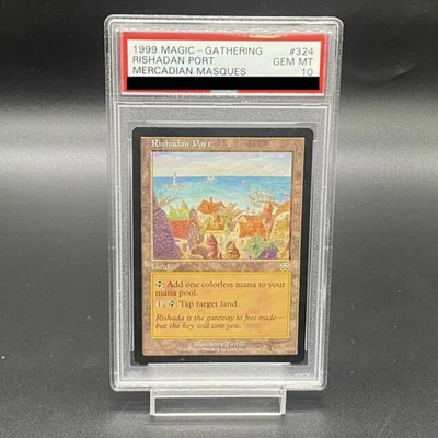 Magic The Gathering PSA 10 Port of Rishada Rishadan “English” MMQ 5bdc23d3d9628 - Image 1 of 4