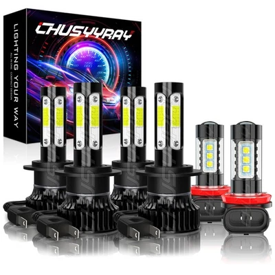 Para Mercedes-Benz E350 E320 E550 6x LED Faro Alto/Lo Lámpara Antiniebla Bombillas Foto 1 de 4