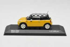 431138104 Mini Cooper One Yellow Minichamps 1/43 - Picture 1 of 5