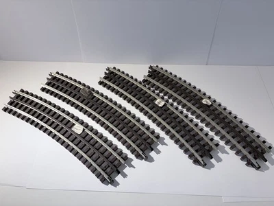 Atlas 6060 O-54 O Scale Gauge 3 Rail Full Curve ( 4 Pcs ) - Image 1 of 4