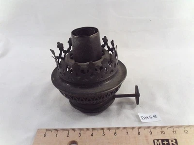 Bec en laiton pour lampe à pétrole 14 '" base Ø 39,5 mm griffe Ø 54 mm (DH59) - Photo 1/3