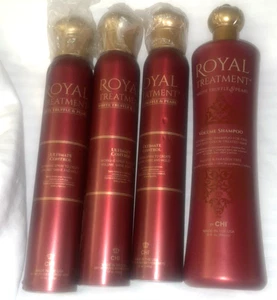 Lot 4 Royal Treatment White Truffle & Pearl Shampoo & Ultimate Control Spray - Picture 1 of 6
