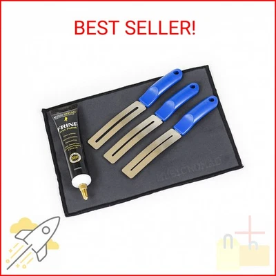 MusicNomad 5 piezas. Kit de pulido de trastes FRINE con protectores de diapasón, pulido, tela ( Foto 1 de 2