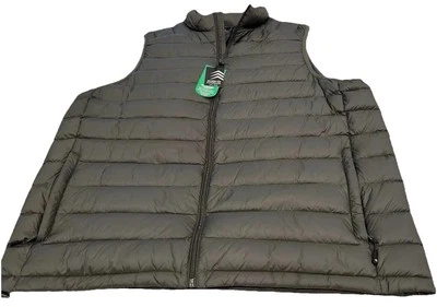 Chaleco Relleno de Plumón Solaris Chaqueta Embalable Para Hombres XLT Hombre Alto Ligero Verde Foto 1 de 4