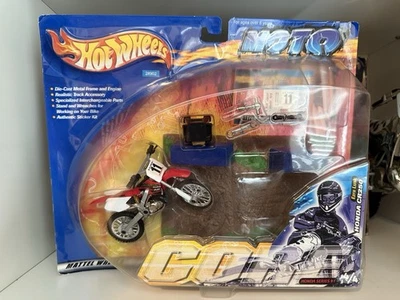 Hot Wheels Moto-X Ezra Lusk Deluxe Dirtbike Toy Honda Cr250 Rare New Motocross - Image 1 of 4