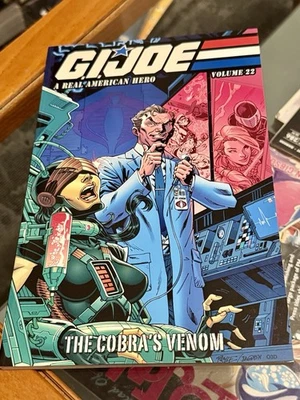 G.I. Joe A Real American Hero Volumen 22 The Cobra’s Venom IDW tpb Larry Hama Foto 1 de 4